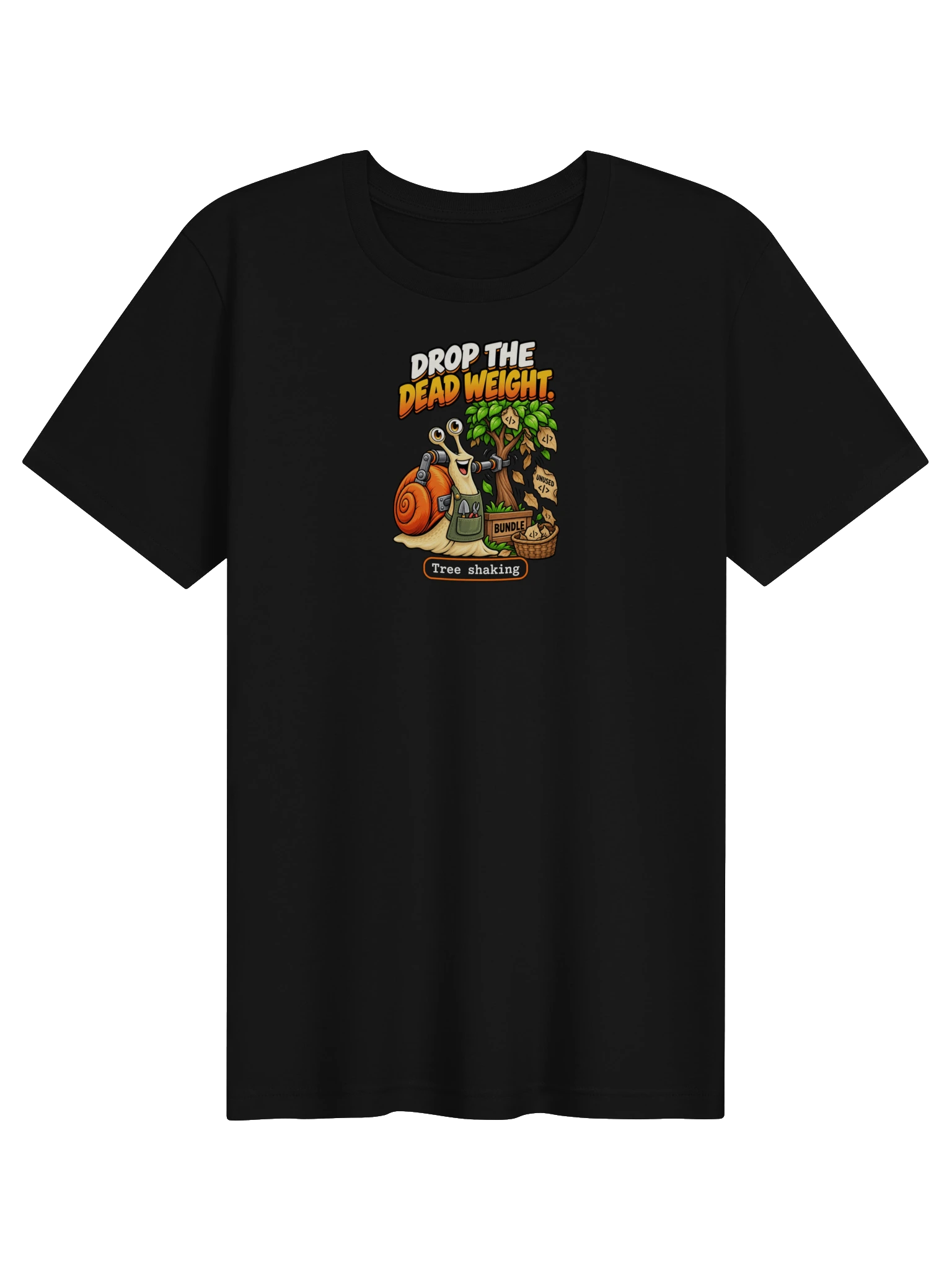 UNSNAIL // Drop the Dead Weight T-Shirt — garment and print