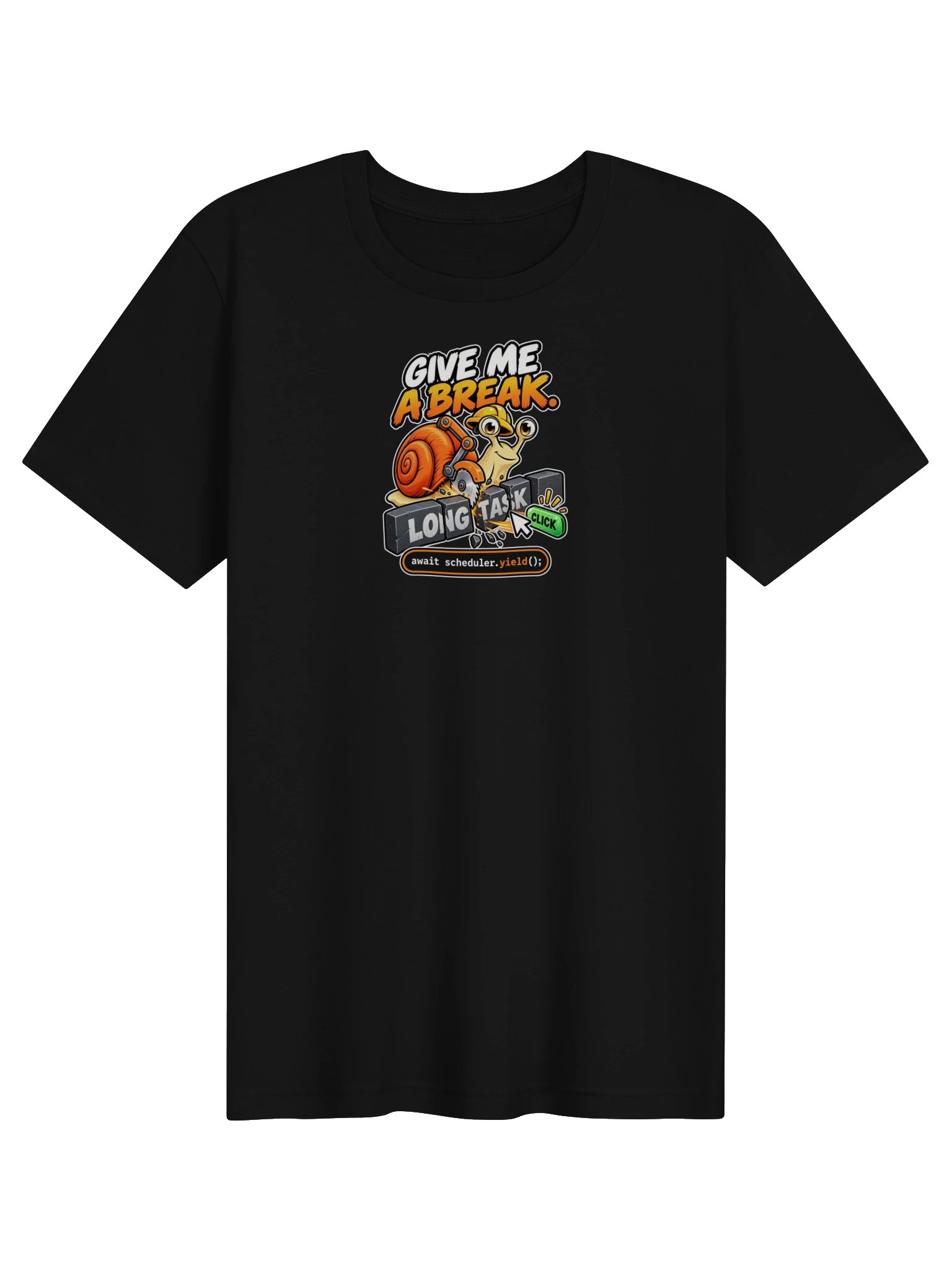 UNSNAIL // Give Me a Break T-Shirt — garment and print